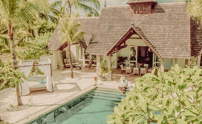 Luxuriöse Poolvilla im Maradiva Villas Resort & Spa auf Mauritius