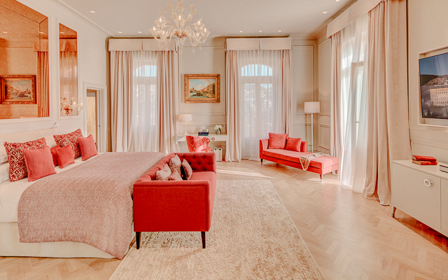 Presidental Suite im Palazzo Fiuggi, Italien