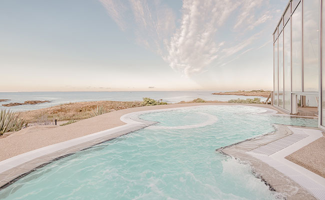 Thalasso Aussen-Becken im Sofitel Quiberon
