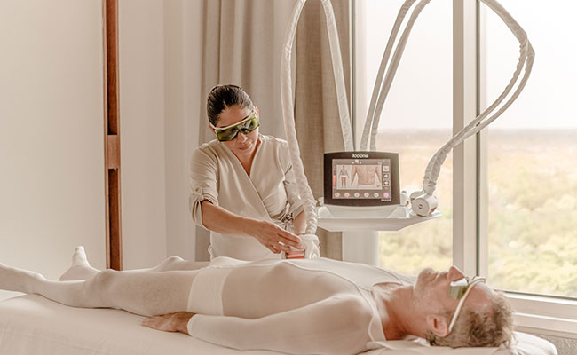 Aqua Relax Massage in der Sha Wellness Clinic